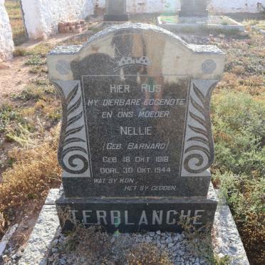 TERBLANCHE Nellie nee BARNARD 1918-1944