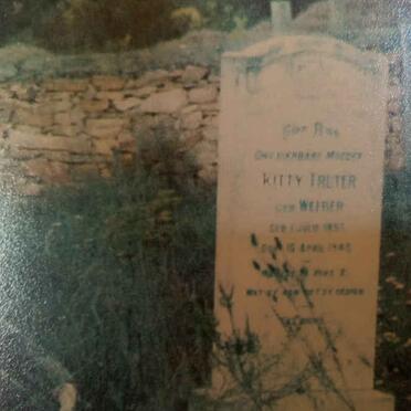 TRUTER Johan C. 1858-1926 &amp; Sophia Christina Catharina WEEBER 1853-1945