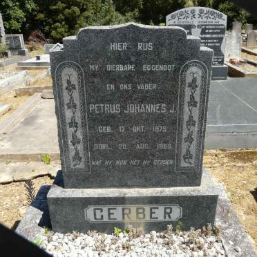 GERBER Petrus Johannes J. 1875-1960