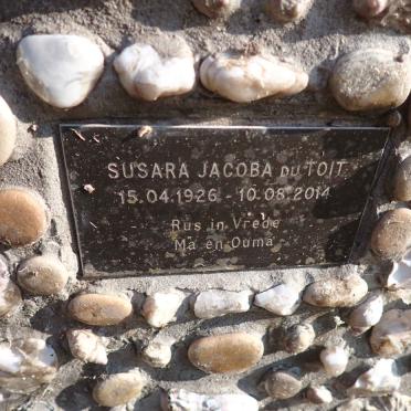 TOIT Susara Jacoba, du 1926-2014