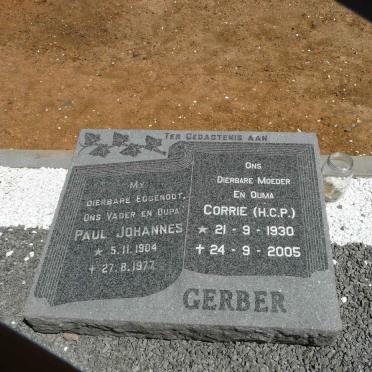 GERBER Paul Johannes 1904-1977 &amp; H.C.P. 1930-2005