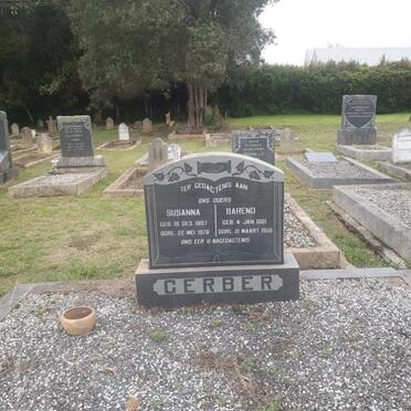 GERBER Barend 1881-1958 &amp; Susanna 1887-1970