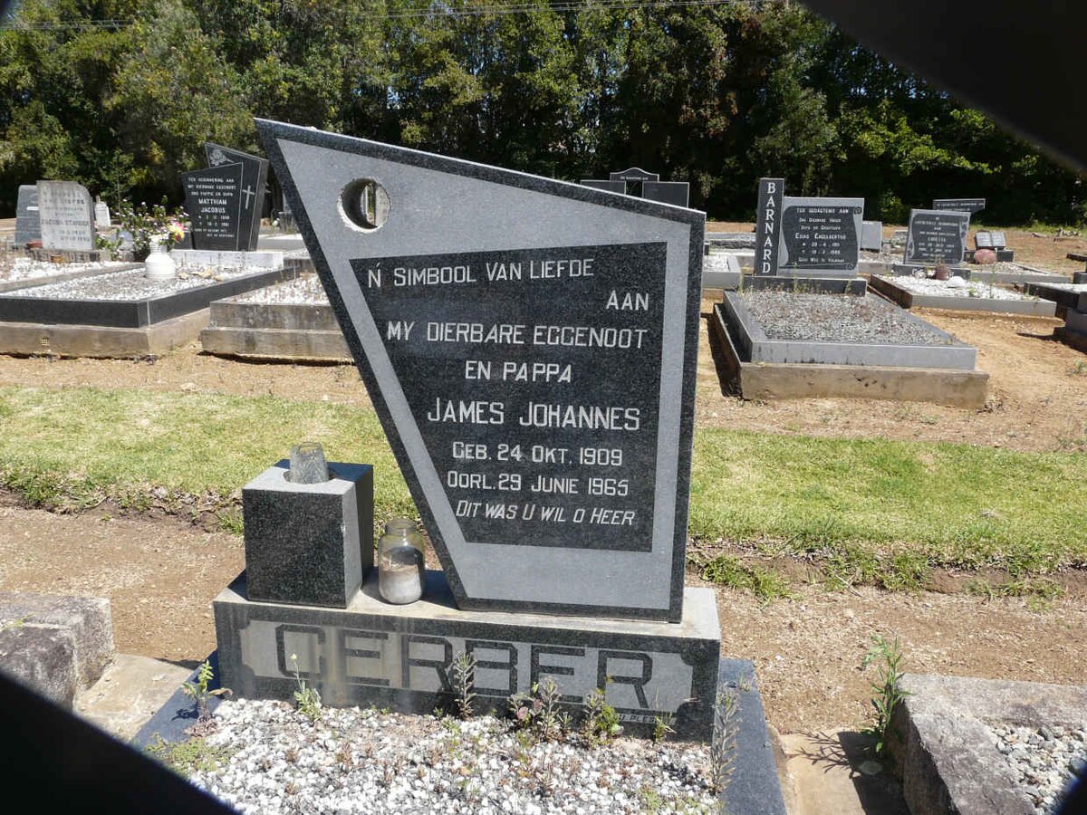 GERBER James Johannes 1909-1965