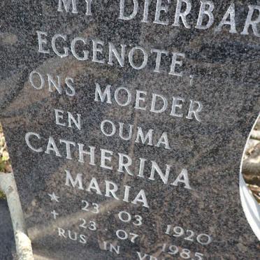 THERON Christiaan Roelofse 1910- & Catherina Maria  1920-1985 _2