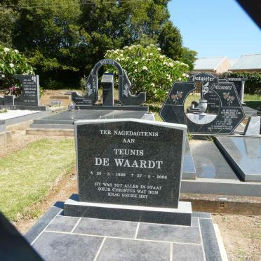 WAARDT Teunis, de 1929-2006