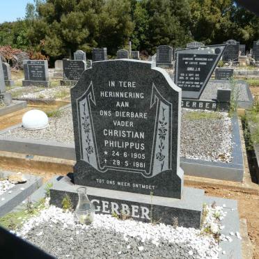 GERBER Christian Philippus 1905-1981