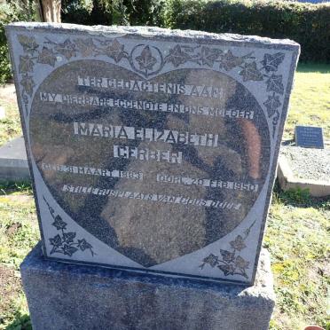 BOTHA Daniel Beyers 1928-1968