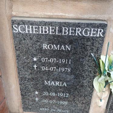 SCHEIBELBERGER Roman 1911-1978 & Maria 1912-1998