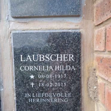 LAUBSCHER Cornelia Hilda 1917-2015