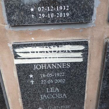 GERBER Paul Johannes 1922-2002 & Lea Jacoba 1928-2022