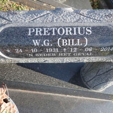 PRETORIUS W.G. 1931-2014