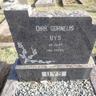 UYS Dirk Cornelis