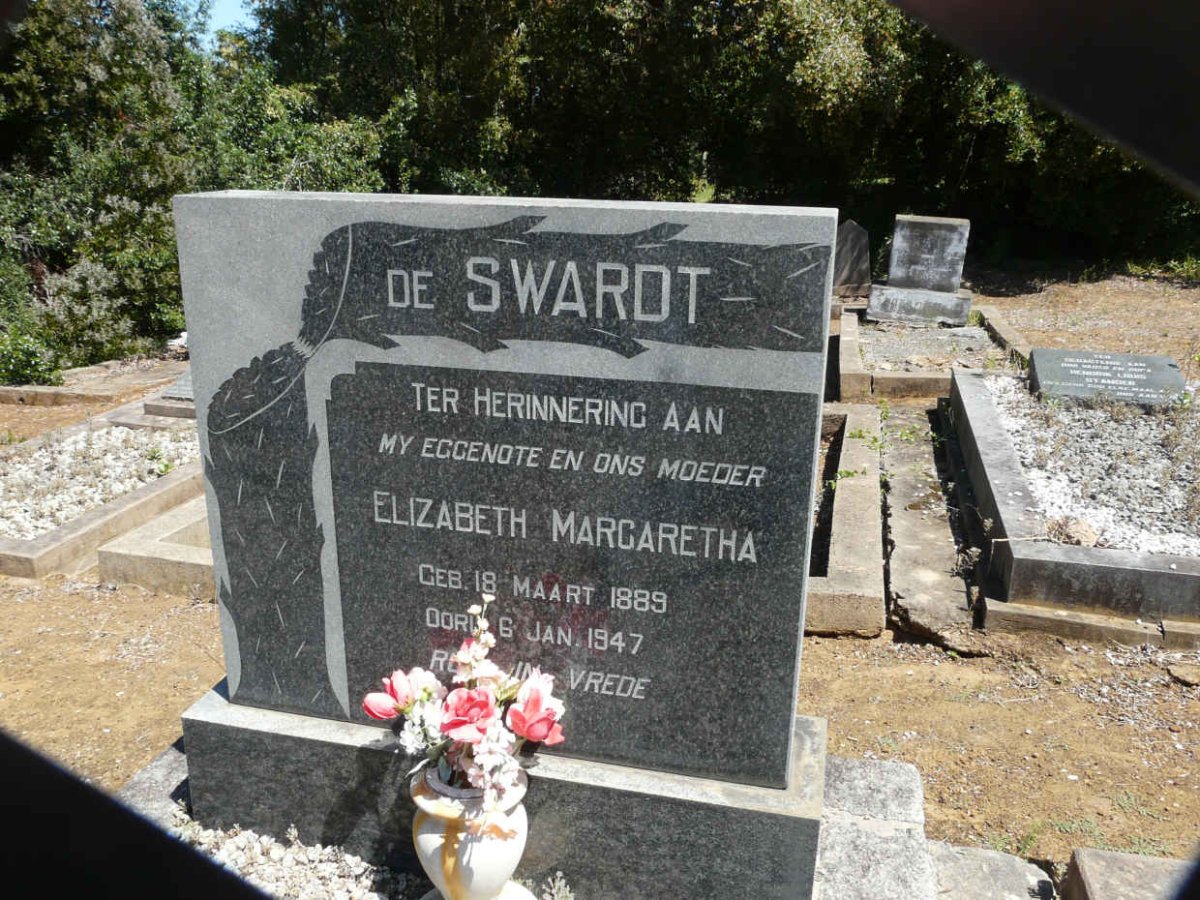 SWARDT Elizabeth Margaretha, de 1889-1947