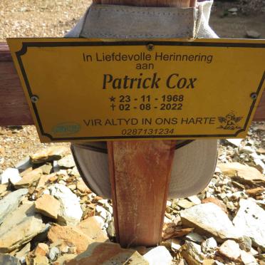COX Patrick 1968-2022