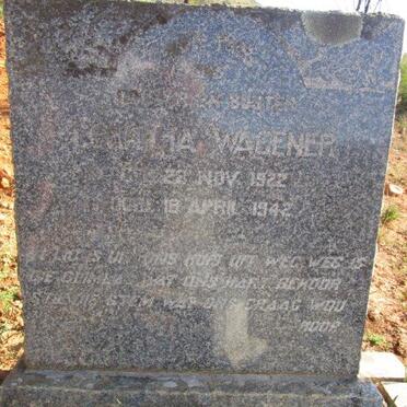 WAGENER ? 1922-1942
