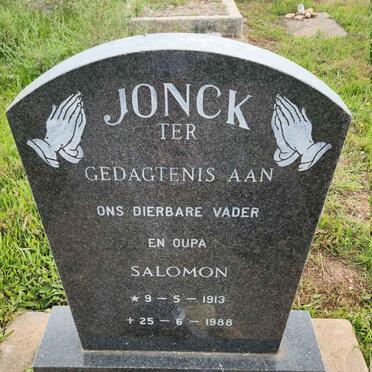JONCK Salomon 1913-1988
