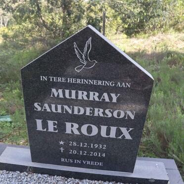 ROUX Murray Saunderson, le 1932-2014