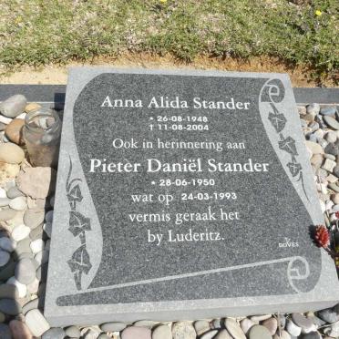 STANDER Pieter Daniel 1950-1993 &amp; Anna Alida 1948-2004