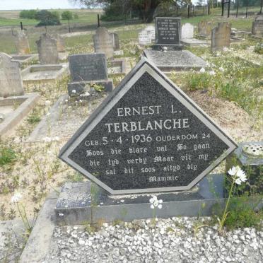 TERBLANCHE Ernest L. 1936-
