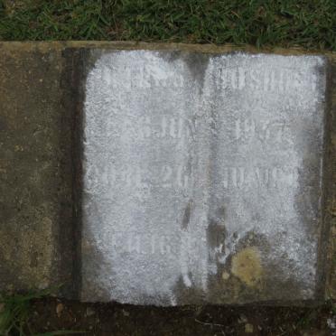 BOSHOFF ? 1937-?