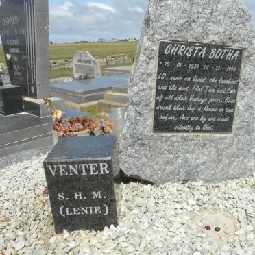 BOTHA Christa 1939-1996 :: VENTER S.H.M. 1916-2006