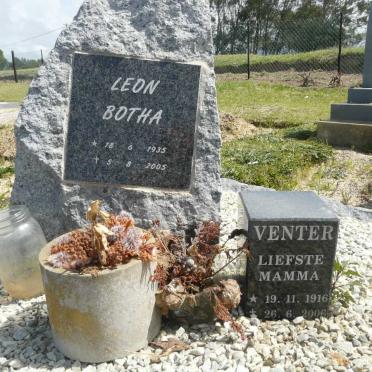 BOTHA Leon 1935-2005 :: VENTER S.H.M. 1916-2006
