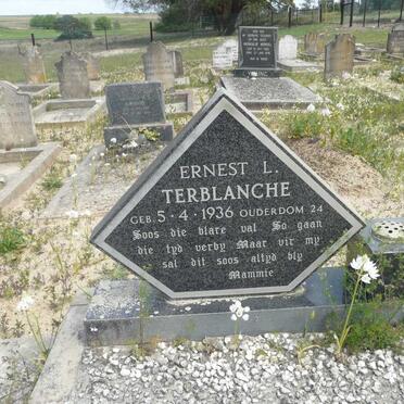 TERBLANCHE Ernest L. 1936-