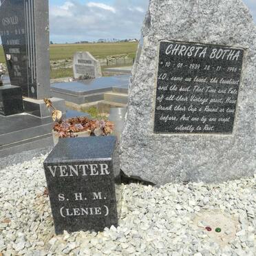 BOTHA Christa 1939-1996 :: VENTER S.H.M. 1916-2006