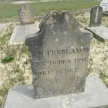 TERBLANCHE E.M. 1881-1946