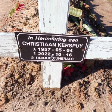 KERSPUY Christiaan 1957-2022