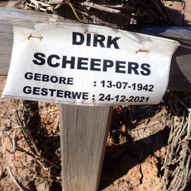 SCHEEPERS Dirk 1942-2021