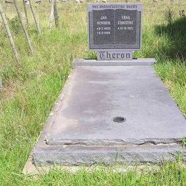 THERON Jan Hendrik 1920-1989 &amp; Erna Christine 1925-
