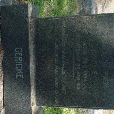 GERICKE P. Stephen 1884-1951