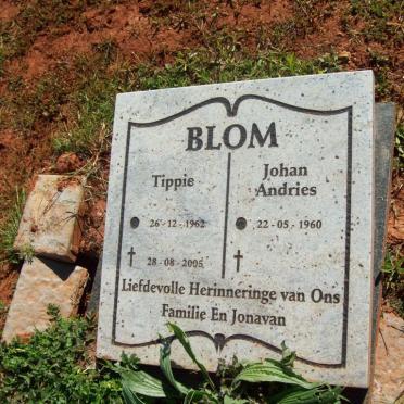 BLOM Johan Andries 1960- &amp; Tippie 1962-2005