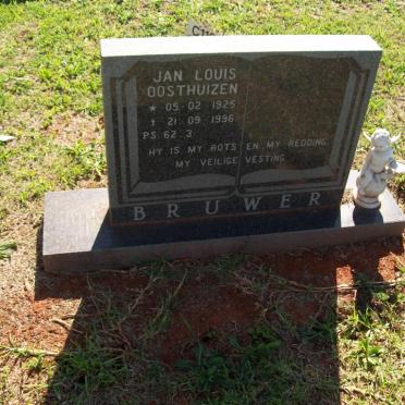 BRUWER Jan Louis Oosthuizen 1925-1996