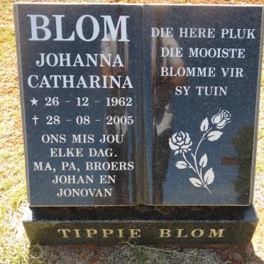 BLOM Johanna Catharina 1962-2005
