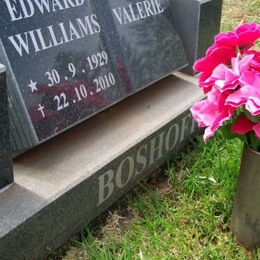 BOSHOFF Edward Williams 1929-2010 &amp; Muriel Valerie