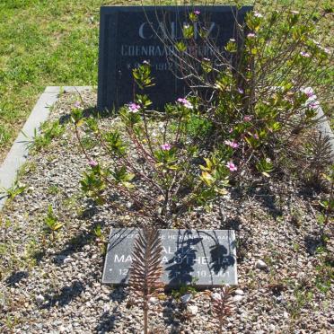 CALITZ Coenraad Josephus 1923-1989 &amp; Martha Othelia 1915-2001 