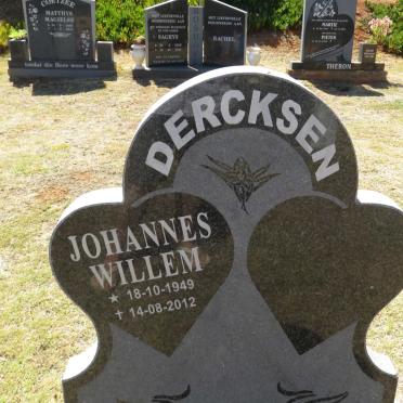 DERCKSEN Johannes Willem 1949-2012