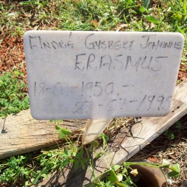 ERASMUS André Gysbert Johannis 1950-1995