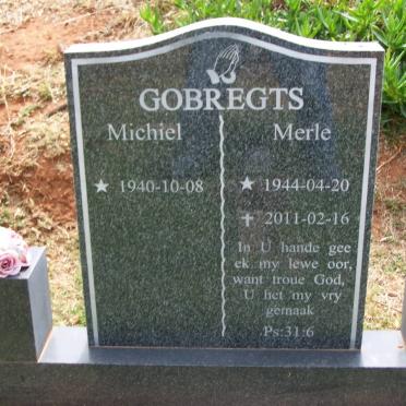 GOBREGTS Michiel 1940- &amp; Merle 1944-2011