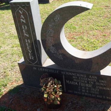 HEEVER Maria Fourie, van den 1923-1995