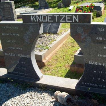 KNOETZEN Willem Jacobus 1910-1982 &amp; Maria Francina 1912-1996