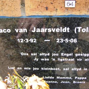 JAARSVELDT Jaco, van 1992-2006