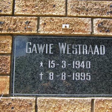 WESTRAAD Gawie 1940-1995