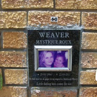 WEAVER Mystique Roux 1984-2011