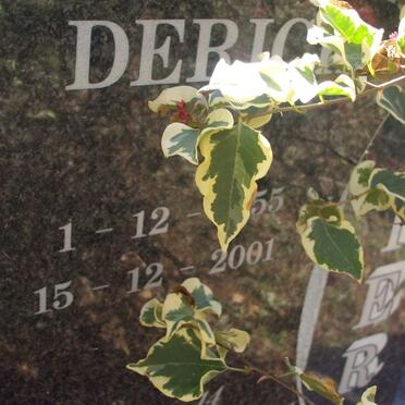 OLIVIER Derick 1955-2001 &amp; Lenie 1955-