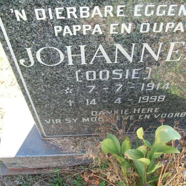 OOSTHUIZEN Johannes 1914-1998