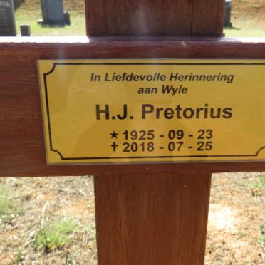PRETORIUS H.J. 1925-2018