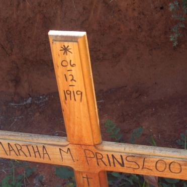 PRINSLOO Martha M. 1919-2008